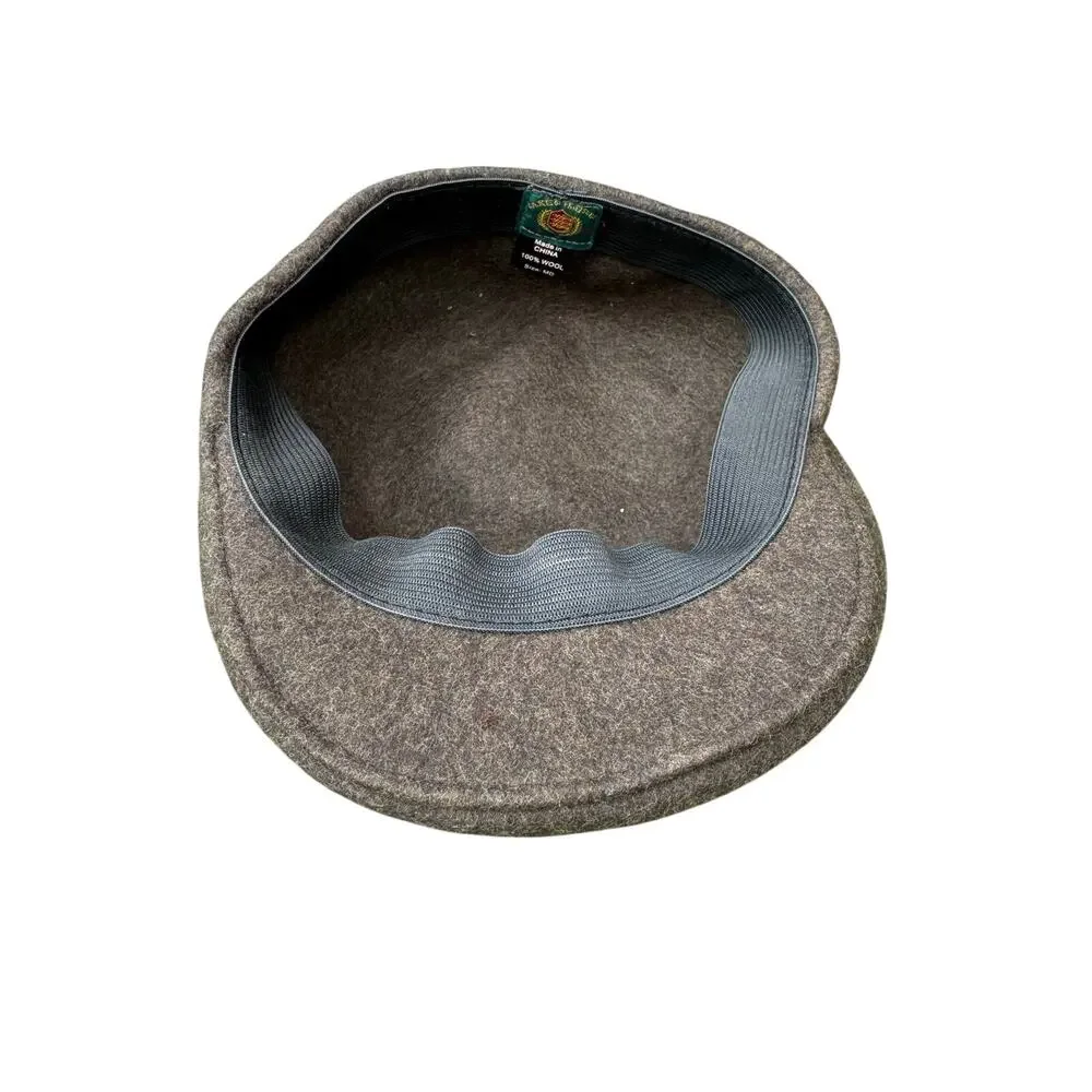 Vintage 90s Lake Of The Isles Brown Scally Cap NWT